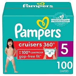 Pampers Cruisers 360 diapers are our best fit and protection for your active baby. Unlike ordinary disposable diapers...