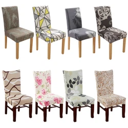 【Premium Dining Chair Slipcovers】Made of high quality polyester-spandex material featuring two-way high stretchy...