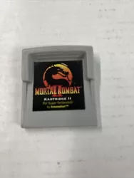 Super Nintendo SNES Mortal Kombat 2 II Kartridge II Innovation. Clean label. Tested.