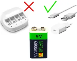 Type dentrée : Micro USB 5 V. -Type de batterie: batterie auLithium polymère dehaute qualité A +. -Chaque Batterie...