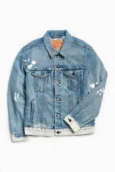 Just like wine, the classic, traditionally designed denim jacket, crafted from faded blue denim, always gets better...