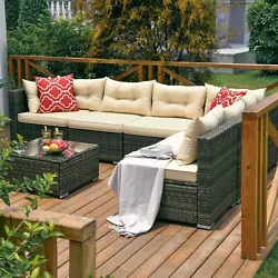 Sectional Set. Chair Color. Chair Height. Chair Depth. Chair Width. Garden, Yard, Porch, Backyard, Pool. Back Cushion,...