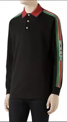 New With Tags. GUCCI Long Sleeve Polo Shirt, $980, Size-Small.. New. No rips or tears. Excellent brand new conditionWe...
