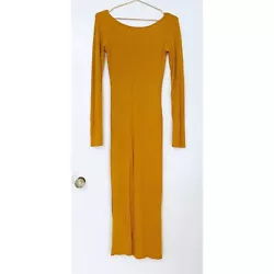 Yellow mustard Town Dress. New without tags