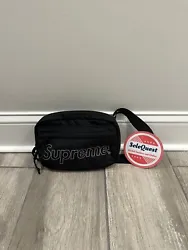 Supreme Black Shoulder Bag FW18. Condition is Pre-owned. Shipped with USPS Ground Advantage.