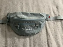 SS19 Supreme Ice Waist Bag Cordura fabric 1.5L, Barely Worn!. No stains, rips, or odors and comes from a non smoking...