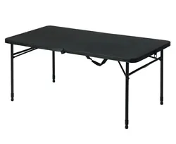Provide all of the tablespaces that you need in all kinds of settings with the Mainstays 4 Fold-In-Half Adjustable...