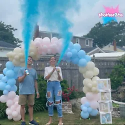 Whats included: Receive two gender reveal extinguishers loaded with 100gm of color powder each. Color stickers will be...