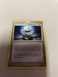 Pokemon PROTECTIVE ORB Card EX UNSEEN FORCES Set 90/115 (Reverse-Holo) LP.