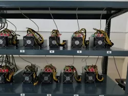 7 Innosilicon A5 ASIC miners. 7 Genuine Power Supplies.