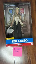 Celebrate the hit TV series Ted Lasso with a collectible Rebecca Welton Barbie doll! Barbie x Ted Lasso: Rebecca....