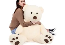 MaoGoLan Giant Teddy Bears 39 inch Stuffed Animal Big Soft Bear. New, ready to ship, fast and free! R1A1