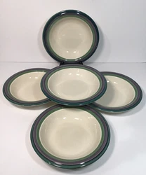 Set of 5 Pfaltzgraff Mountain Shadow 8 1/4