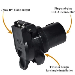 It is most used for displaying different kinds of car lights synchronously. 2008-17 Buick Enclave Trailer Hitch Plug...