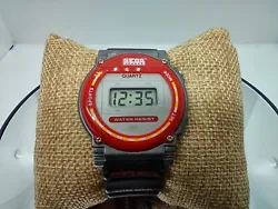 This digital watch by Sega sports is an excellent condition the band doesnt look like it was ever worn it the watch is...