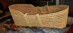 Very nice heavy duty baby moses basket.