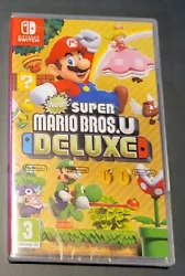 Jeu français neuf sous scellé NINTENDO  : New Super Mario Bros. U Deluxe (Nintendo Switch, 2019)
