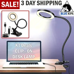 The tube can be bent freely, you can adjust the height and direction of the lamp flexibly. KT Deals LED Reading Light...