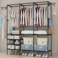 Wonderful Detailing: There is a height from the bottom shelves to the hanger rod, so you can hang long pieces of...