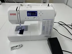 Machine sees fine. The sample stitch outs are shown.