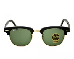 Model Number: RB3016. Style: Clubmaster Classic. Experience ultimate eye protection and vision clarity with Ray-Ban...