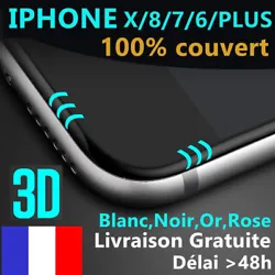 IPhone 6S (4.7) iPhone 6SPlus (5.5). Protection Ecran En Verre Trempé 3D. iPhone 6 (4.7) iPhone 6Plus (5.7). iPhone 7...