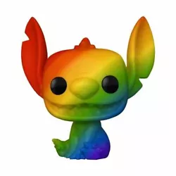 Funko Pop! Disney: Pride - Stitch (Rainbow). ALL PRODUCTS ARE NEW IN ORIGINAL MANUFACTURED BOX.