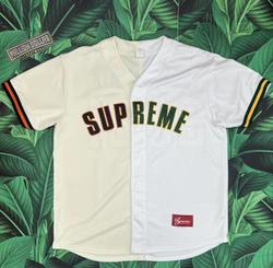 Supreme don’t hate baseball jersey Color: natural Size: large fits true to size Chest: 24.5 inches length: 30 inches...