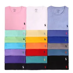 Washed for a perfectly broken-in look and feel, Polo Ralph Laurens cotton T-shirt is a Polo essential youll reach for...