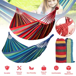 You can set up the hammock in 1 minute and enjoy the joy of the hammock. Easy to carry and storage. High Quality and...