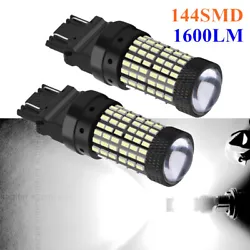 Color: 6000K White. Note: When using LED bulbs for turn signal, you will need to use load resistor or decoder set to...