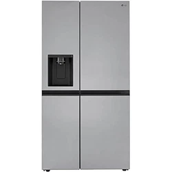 LG LRSXS2706S 27.16 Cu. Ft. PrintProof Stainless Steel Side-by-Side Refrigerator. Dispense everything from chilled...