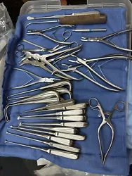 New (some in package) surgical instruments lot. Please check pictures carefully before buying, returns are not accepted