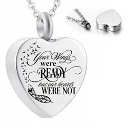 Product: Cremation Ashes Necklace. Not just in heart but on it as well. Hope the Above information will be helpful....