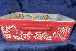 Pioneer Woman Mazie Casserole Dish Baker Bird 8x8 inch square Kitchy Decor. Beautiful for kitchen decor. It is...