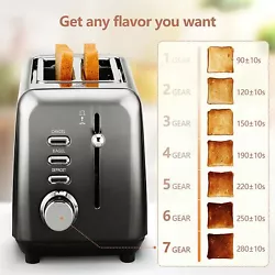 [WARM NOTE] For better toasting taste, it’s better to use both slots simultaneously. Single bread operation may cause...