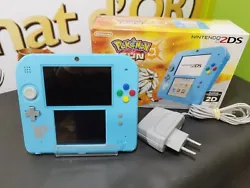 Console Nintendo 2DS Édition Pokémon Soleil - Bleu Pal.