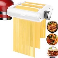 Very quick at churning out piles of pasta for spaghetti, lasagna or fettuccine. Its worth having and enjoying a better...