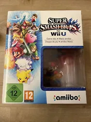 Super Smash Bros. + Mario Amiibo - Limited Edition Big Box pour Nintendo Wii U (2014). NEUF et officielle...