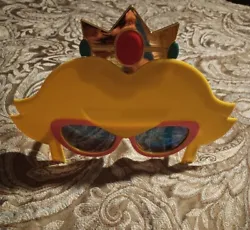 Super Mario Princess Peach Sun Staches Sunglasses. Worn a few times, good condition.