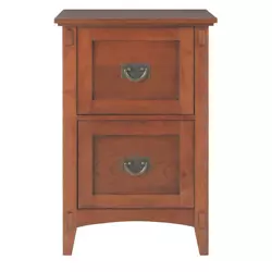 Craftsman-style details define our Artisan File Cabinet. A curved toe kick, subtly recessed panels and knocker-style...