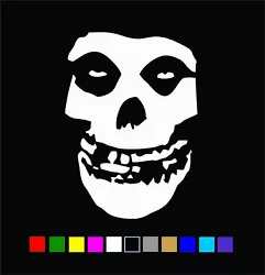 MISFITS Vinyl Decal . Die-cut single color decal with NO BACKGROUND. Decals adhere to MOST clean, smooth surfaces. If...