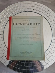 ANCIEN LIVRE SCOLAIRE Géographie 1911.