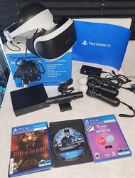 FREE SHIPPING Used works Great. this is the iron man VR bundle but we have misplaced the game so iron man vr is not...