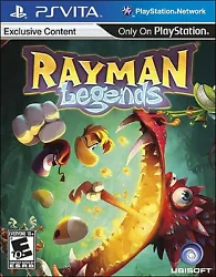 Rayman Legends (Sony PlayStation Vita, 2013) Game Only No Case