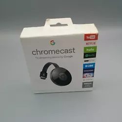 Chromecast Tv Streaming Device. NEW IN SEALED BOX