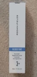 Rodan and + Fields Redefine Overnight Reparative Lotion Step 3 PM 1oz/30ml NEW.