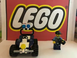 Lego minifigure Police avec quad neufsJuste monté / non utilisé Ni boîte ni noticeMis sous protection immédiate...