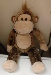 2010 Retired BAB 19” Chimp Monkey Build A Bear Plush Stuffed Animal.
