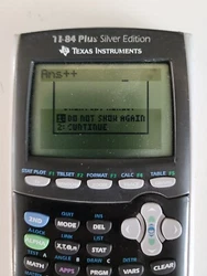 Texas Instruments TI-84 Plus Silver Edition Graphing Calculator Parts/Repair.